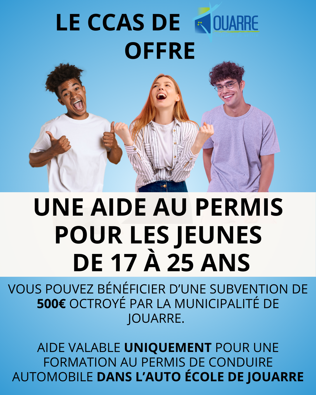 LE CCAS DE JOUARRE OFFRE