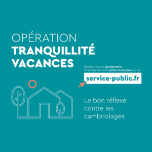 Opération Tranquillité Vacances
