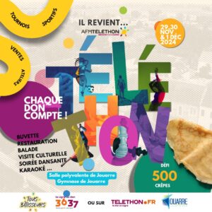 Téléthon 2024 à Jouarre : Chaque don compte !