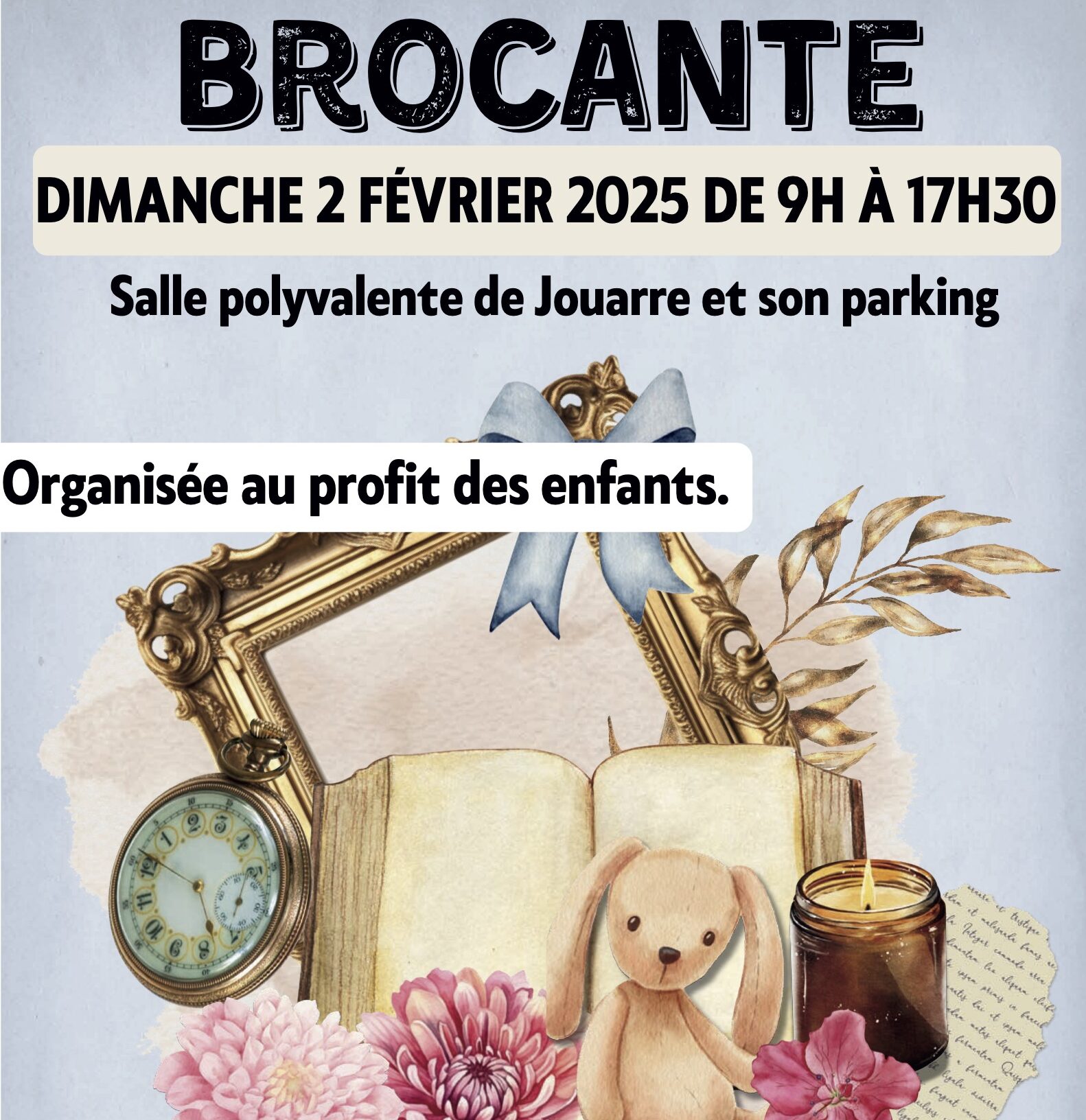 Brocante à Jouarre – Dimanche 2 février 2025